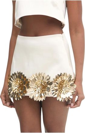 Retrof&ecirc;te Mujer, Faldas, Beige, Talla: L