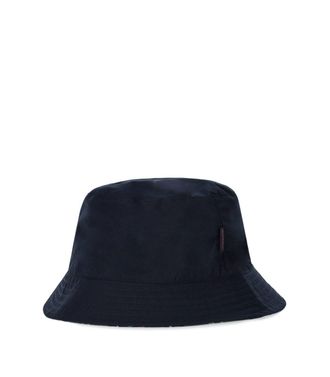Barbour CAPPELLO REVERSIBILE HUTTON BLU NAVY BARBOUR