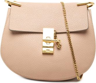 Chlo&eacute; Pre-owned Chloe Small Grained Lambskin Drew Crossbody Ladies KB490WYKW7Q2L5WT