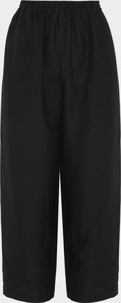Eskandar Japanese Wide-Leg Trousers