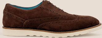 Oswin Hyde Mens Tyler Brown Suede - Size: 11