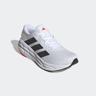 adidas Laufschuh ADIDAS PERFORMANCE ADISTAR 4, Herren, Gr. 45, weiss (cloud wei&szlig;, carbon, pure ruby), Textil, Schuhe Laufschuh