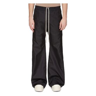 Rick Owens Broeken, Heren, Zwart, M, Nylon, Pusher Pants
