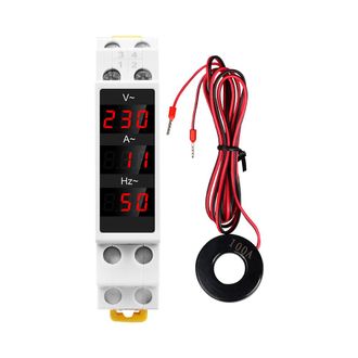 OEM Amper&iacute;metro Trif&aacute;sico, Pantalla Trif&aacute;sica De 3 D&iacute;gitos, Carril Mini Din De 35 Mm, Pantalla Digital Trif&aacute;sica, Indicador De Corriente Modular