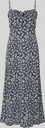 Only Schmales Freizeitkleid aus reiner Viskose Modell NELLY in Dunkelblau, Gr&ouml;&szlig;e XS