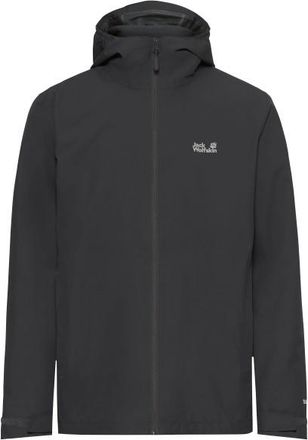 Jack Wolfskin Outrovert 3in1 Jacket Doppeljacke f&uuml;r Herren | schwarz/grau