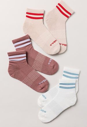 Bombas Vintage Striped Crew Socks