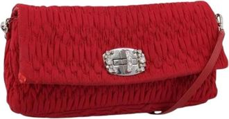Miu Miu Borsa a spalla Pre-owned - - Pre-owned - Donna - Rosso - ONE SIZE