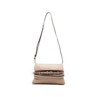 Moschino Tassen, Dames, Beige, ONE Size, Nylon, Buckle Schoudertas