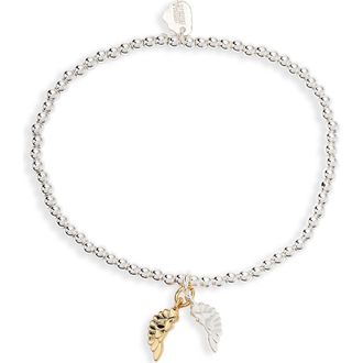 Estella Bartlett Sienna Wings Bracelet in Gold at Nordstrom