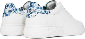 Kate Spade New York Womens Lift Sneaker White Leather Rubber