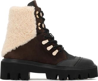 Kazar Sammy Boots - Dames - Winterlaarzen - Bruin - 35 EU - Wol - Schoenen