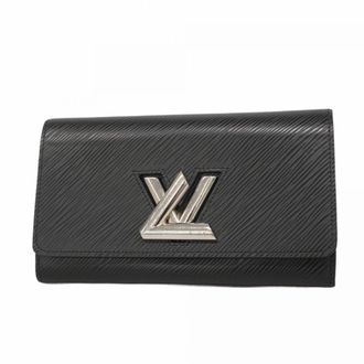 Louis Vuitton Noir Long Wallet (Bi-Fold) (Pre-Owned)