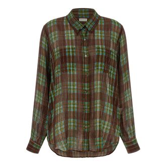 Dries Van Noten Dames, Blouses & Shirts, Veelkleurig, Maat: M Zijde