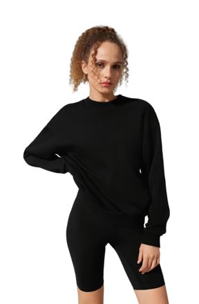 LilySilk Womens Porchlight Balance Crew