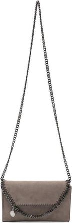 Stella McCartney Taupe Falabella Small Crossbody Bag