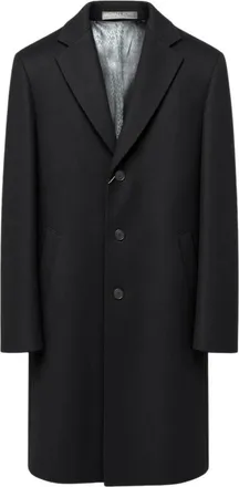 Michael Kors Jassen, Heren, Zwart, 2Xl, Wol, Lange Melton Woljas