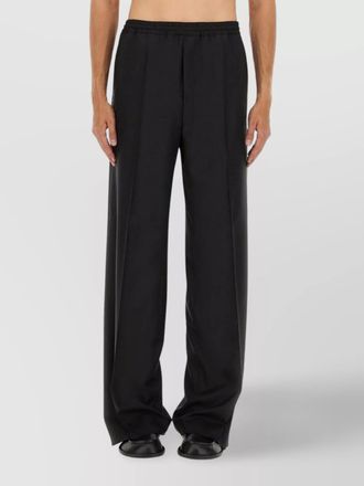 Moschino virgin wool wide-leg trousers