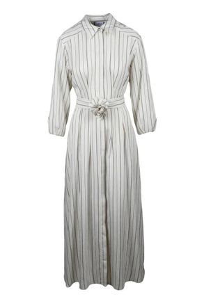 Marella Denis Shirt Dress - White