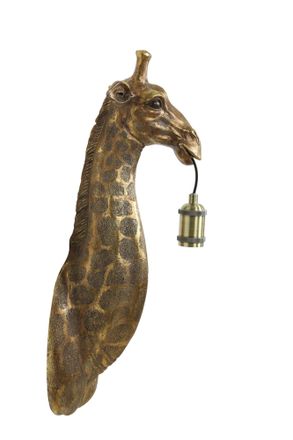 Light & Living Light & Living - Aplique De Pared - Giraffe - Bronce - Pl&aacute;stico