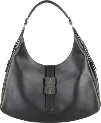 Ganni Kat Large Silver