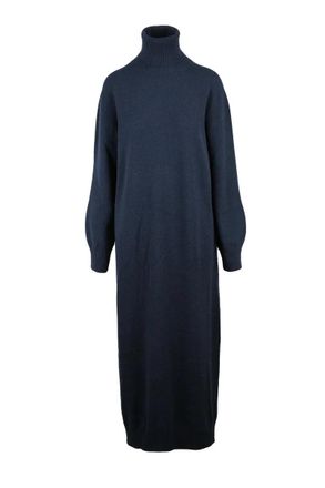 Fabiana Filippi Long Knit Dress - Blue