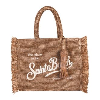 MC2 Saint Barth Tote Bags, female, Brown, Size: ONE SIZE Colette Handbag