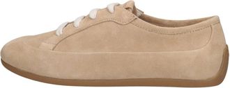 Geox Schoenen, Dames, Beige, 38 EU, Leer, D Addisse Sneakers