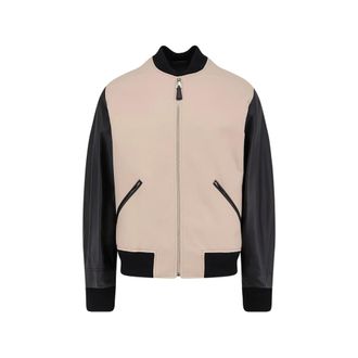 Givenchy Panelled Bomber Jacket