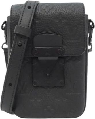 Louis Vuitton Pre-owned Cross Body Bags, female, Black, Size: ONE SIZE Pre-owned Vintage Shoulder Bag