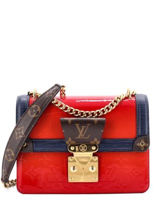 Louis Vuitton Wynwood Handbag Monogram Vernis with Monogram Canvas and Epi Leather crossbody bag - Blu