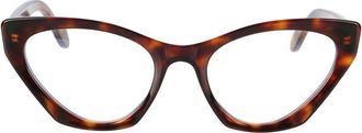 K&agrave;dor Coachella Glamour Tortoiseshell Bold Cat-Eye Sunglasses
