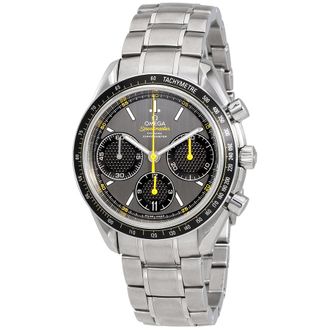Omega Pre-owned Omega Speedmaster Chronograph Automatic Chronometer Grey Dial Mens Watch 326.30.40.50.06.001