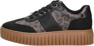 Marco Tozzi Sneakers Laag - Dames - Sneakers - Zwart - 41 EU - Schoenen