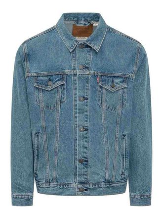 Levi's Denim Jacket In Blue With A Classic Design