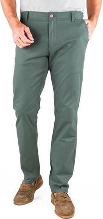 Tailor Vintage Straight Leg Stretch Cotton Blend Chino Pants in Laurel Wreath at Nordstrom Rack, Size 30