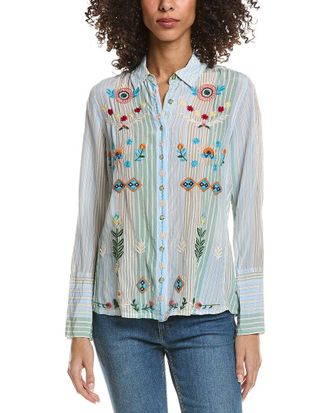 Johnny Was Josi Silk Shirt