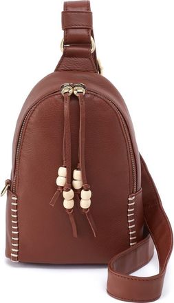 Hobo Fern Leather Sling Bag in Cocoa Bean at Nordstrom