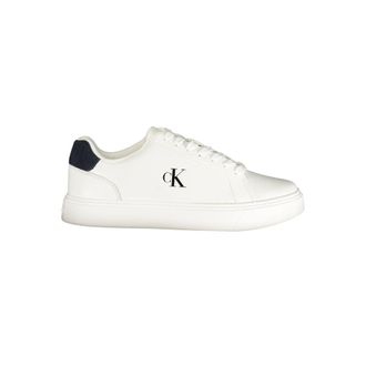 Calvin Klein Bianco Poliurethaan Heren Sneaker