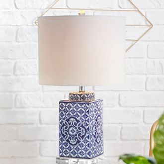 Jonathan Y Designs Choi 23 Chinoiserie LED Table Lamp