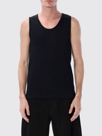Christophe Lemaire Canotta in cotone e lino stretch