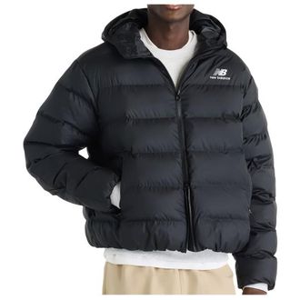 New Balance Boston Puffer Jacket Kunstfaserjacke f&uuml;r Herren | schwarz