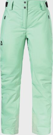 Sch&ouml;ffel Outdoorhose SCH&Ouml;FFEL Ski Pants Style Pine WMS, Damen, Gr. 36, Normalgr&ouml;ssen, 6305, gr&uuml;n, Oberstoff: Aussenseite: 100% Polyester; (Membran: Polyurethan