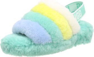 UGG Womens Fluff Yeah Slipper, Tide Pool Multi, 7 UK (40 EU)