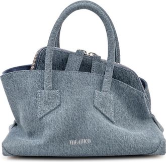 The Attico La Passeggiata Mini - Dames - Handtassen - Blauw - ONE Size - Denim - Tassen