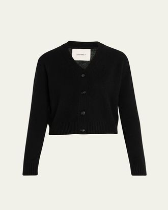Lisa Yang Marion Cashmere-Silk V-Neck Cardigan