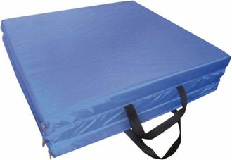 Toorx MAT-178 - Materassino pieghevole professionale con zip sfoderabile - 178x61x5 cm