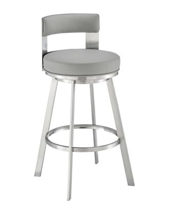 Armen Living Lynof Swivel Counter Stool
