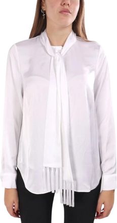 Michael Kors Shirts - Dames - Overhemden - Wit - L - Overhemden