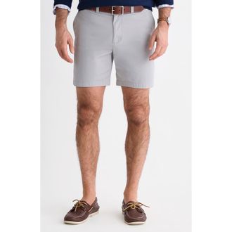 Vineyard Vines Chilmark 7-Inch Stretch Chino Shorts in Granite at Nordstrom, Size 35